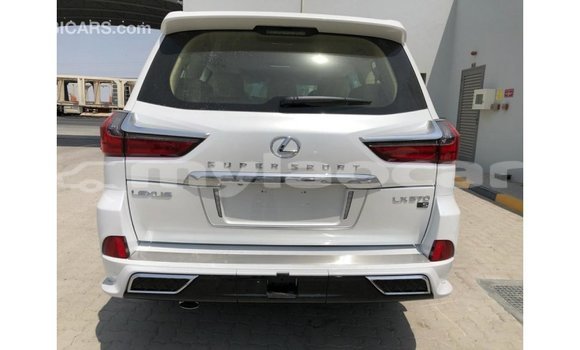 Buy Import Lexus LX White Car in Import - Dubai in Attapeu Province Buy Import Lexus LX White Car in Import - Dubai in Attapeu Province