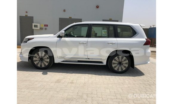 Buy Import Lexus LX White Car in Import - Dubai in Attapeu Province Buy Import Lexus LX White Car in Import - Dubai in Attapeu Province
