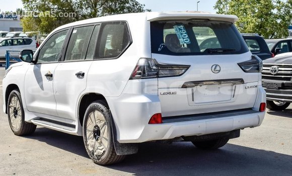 Buy Import Lexus LX White Car in Import - Dubai in Attapeu Province Buy Import Lexus LX White Car in Import - Dubai in Attapeu Province