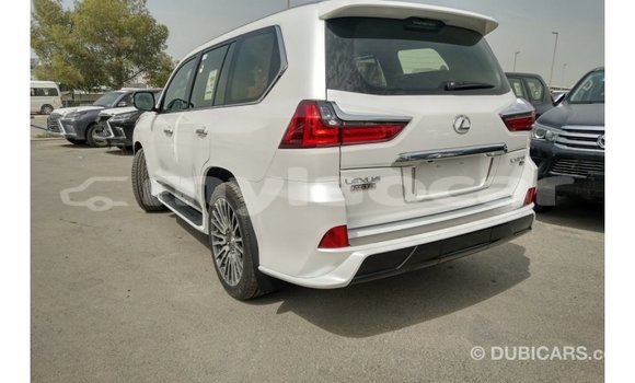 Buy Import Lexus LX White Car in Import - Dubai in Attapeu Province Buy Import Lexus LX White Car in Import - Dubai in Attapeu Province