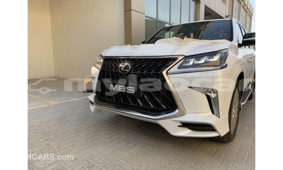 Buy Import Lexus LX White Car in Import - Dubai in Attapeu Province Buy Import Lexus LX White Car in Import - Dubai in Attapeu Province