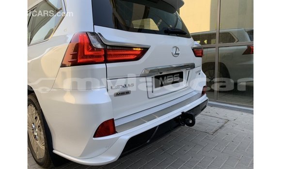 Buy Import Lexus LX White Car in Import - Dubai in Attapeu Province Buy Import Lexus LX White Car in Import - Dubai in Attapeu Province