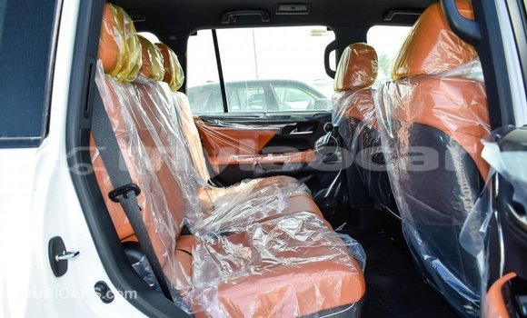 Buy Import Lexus LX White Car in Import - Dubai in Attapeu Province Buy Import Lexus LX White Car in Import - Dubai in Attapeu Province