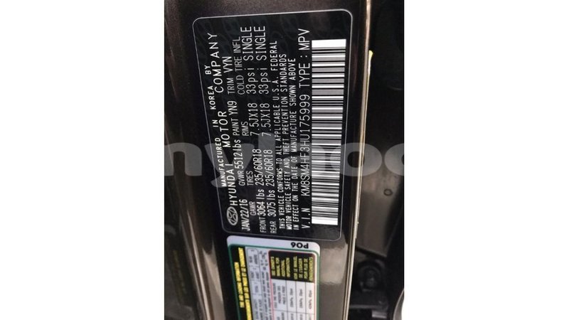 Big with watermark hyundai santa fe attapeu province import dubai 1862