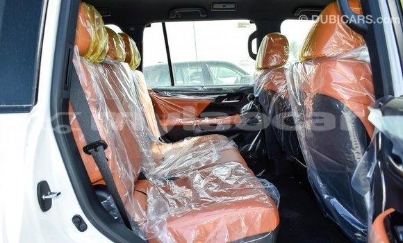 Buy Import Lexus LX White Car in Import - Dubai in Attapeu Province Buy Import Lexus LX White Car in Import - Dubai in Attapeu Province