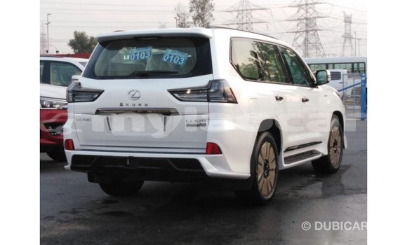 Buy Import Lexus LX White Car in Import - Dubai in Attapeu Province Buy Import Lexus LX White Car in Import - Dubai in Attapeu Province