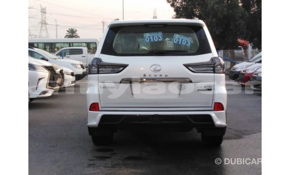 Buy Import Lexus LX White Car in Import - Dubai in Attapeu Province Buy Import Lexus LX White Car in Import - Dubai in Attapeu Province
