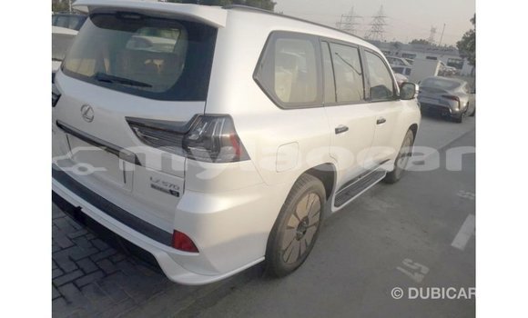 Buy Import Lexus LX White Car in Import - Dubai in Attapeu Province Buy Import Lexus LX White Car in Import - Dubai in Attapeu Province