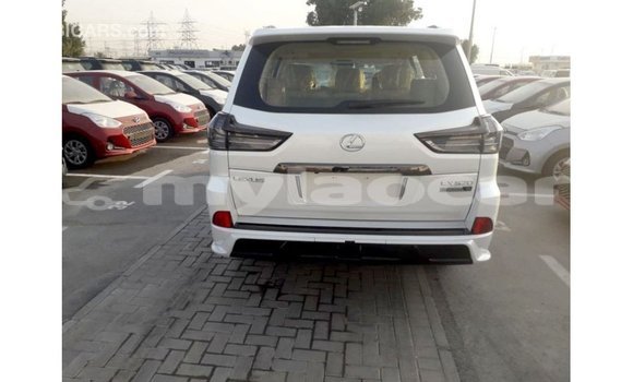 Buy Import Lexus LX White Car in Import - Dubai in Attapeu Province Buy Import Lexus LX White Car in Import - Dubai in Attapeu Province