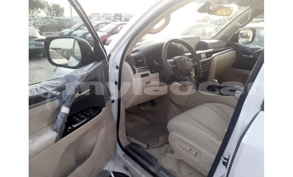 Buy Import Lexus LX White Car in Import - Dubai in Attapeu Province Buy Import Lexus LX White Car in Import - Dubai in Attapeu Province
