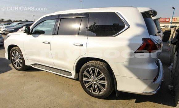 Buy Import Lexus LX White Car in Import - Dubai in Attapeu Province