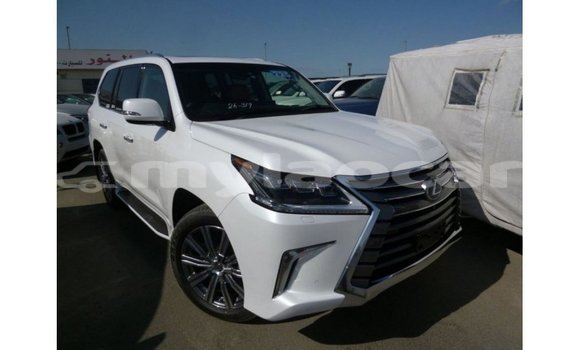 Buy Import Lexus LX White Car in Import - Dubai in Attapeu Province