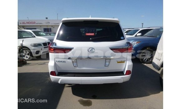 Buy Import Lexus LX White Car in Import - Dubai in Attapeu Province Buy Import Lexus LX White Car in Import - Dubai in Attapeu Province