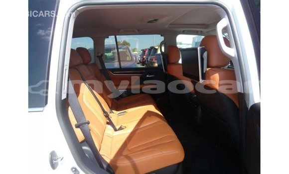 Buy Import Lexus LX White Car in Import - Dubai in Attapeu Province Buy Import Lexus LX White Car in Import - Dubai in Attapeu Province