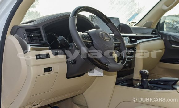 Buy Import Lexus LX White Car in Import - Dubai in Attapeu Province Buy Import Lexus LX White Car in Import - Dubai in Attapeu Province