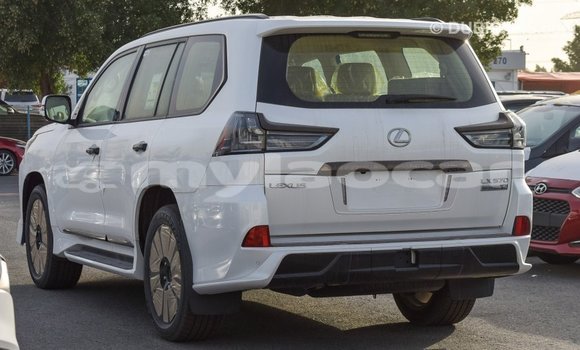 Buy Import Lexus LX White Car in Import - Dubai in Attapeu Province Buy Import Lexus LX White Car in Import - Dubai in Attapeu Province