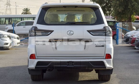 Buy Import Lexus LX White Car in Import - Dubai in Attapeu Province Buy Import Lexus LX White Car in Import - Dubai in Attapeu Province