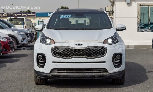Buy Import Kia Sportage White Car in Import - Dubai in Attapeu Province Buy Import Kia Sportage White Car in Import - Dubai in Attapeu Province