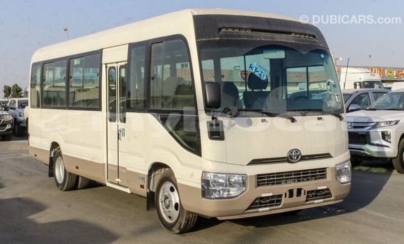 Buy Import Toyota Coaster White Car in Import - Dubai in Attapeu Province Buy Import Toyota Coaster White Car in Import - Dubai in Attapeu Province