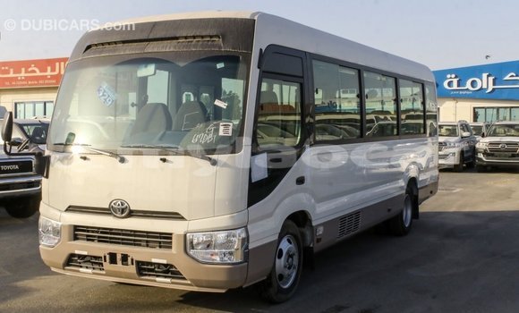 Buy Import Toyota Coaster White Car in Import - Dubai in Attapeu Province Buy Import Toyota Coaster White Car in Import - Dubai in Attapeu Province