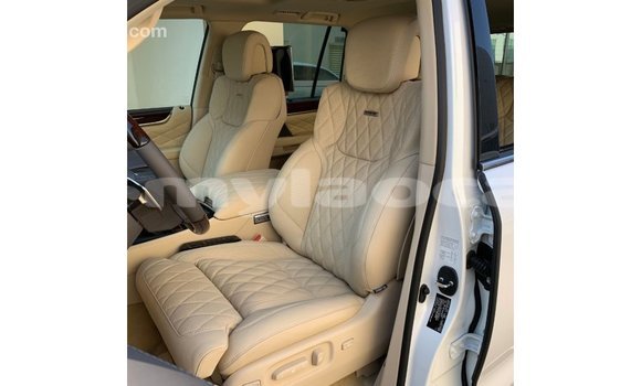 Buy Import Lexus LX White Car in Import - Dubai in Attapeu Province Buy Import Lexus LX White Car in Import - Dubai in Attapeu Province