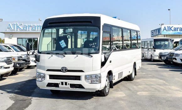 Buy Import Toyota Coaster White Car in Import - Dubai in Attapeu Province Buy Import Toyota Coaster White Car in Import - Dubai in Attapeu Province