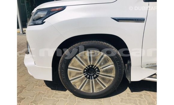 Buy Import Lexus LX White Car in Import - Dubai in Attapeu Province Buy Import Lexus LX White Car in Import - Dubai in Attapeu Province