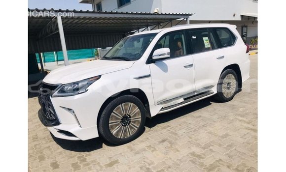 Buy Import Lexus LX White Car in Import - Dubai in Attapeu Province Buy Import Lexus LX White Car in Import - Dubai in Attapeu Province