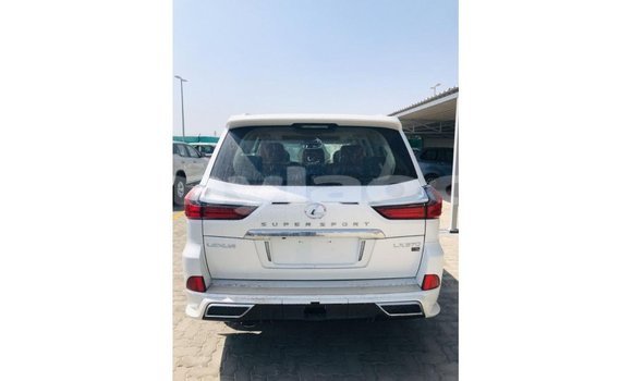 Buy Import Lexus LX White Car in Import - Dubai in Attapeu Province Buy Import Lexus LX White Car in Import - Dubai in Attapeu Province