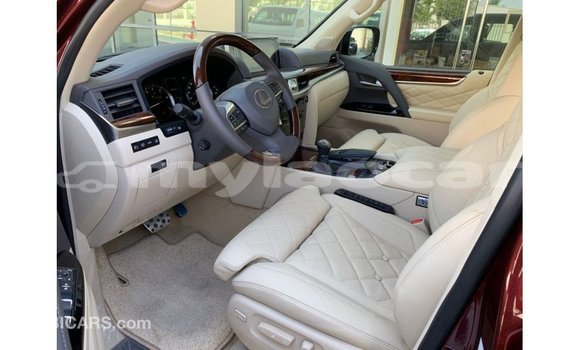Buy Import Lexus LX Red Car in Import - Dubai in Attapeu Province Buy Import Lexus LX Red Car in Import - Dubai in Attapeu Province