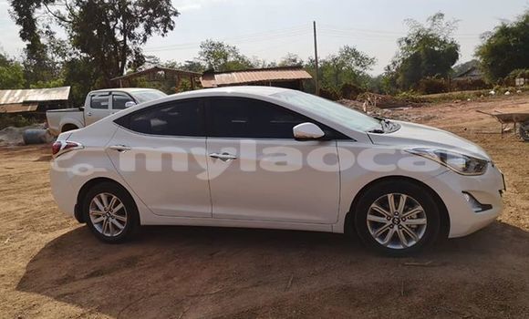 Buy Used Hyundai Elantra White Car in Vientiane in Vientiane Province