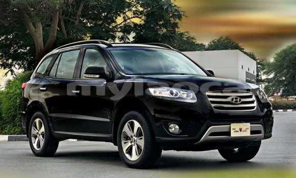 Buy Import Hyundai Santa Fe Black Car in Import - Dubai in Attapeu Province