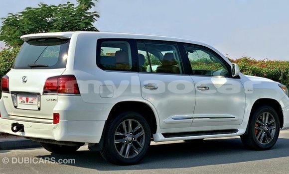 Buy Import Lexus LX White Car in Import - Dubai in Attapeu Province Buy Import Lexus LX White Car in Import - Dubai in Attapeu Province