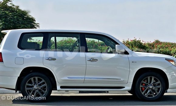 Buy Import Lexus LX White Car in Import - Dubai in Attapeu Province Buy Import Lexus LX White Car in Import - Dubai in Attapeu Province