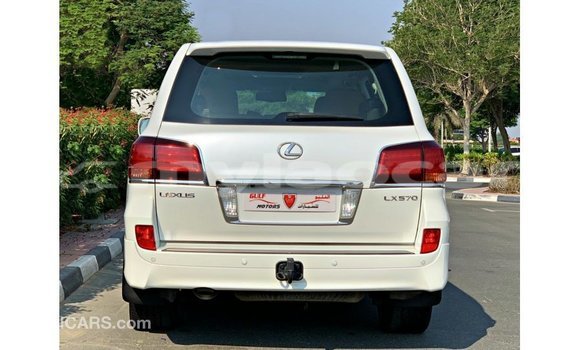 Buy Import Lexus LX White Car in Import - Dubai in Attapeu Province Buy Import Lexus LX White Car in Import - Dubai in Attapeu Province