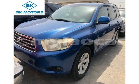 Buy Import Toyota Highlander Blue Car in Import - Dubai in Attapeu Province Buy Import Toyota Highlander Blue Car in Import - Dubai in Attapeu Province