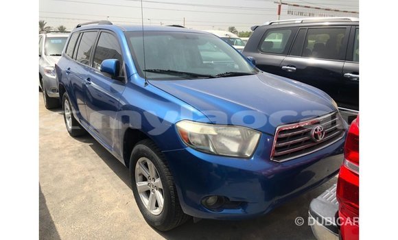 Buy Import Toyota Highlander Blue Car in Import - Dubai in Attapeu Province Buy Import Toyota Highlander Blue Car in Import - Dubai in Attapeu Province