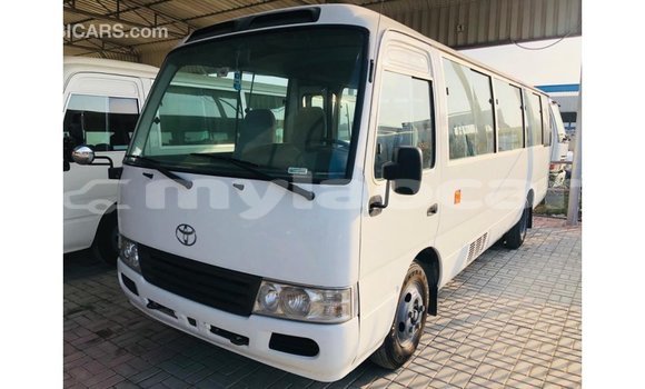 Buy Import Toyota Coaster White Car in Import - Dubai in Attapeu Province Buy Import Toyota Coaster White Car in Import - Dubai in Attapeu Province