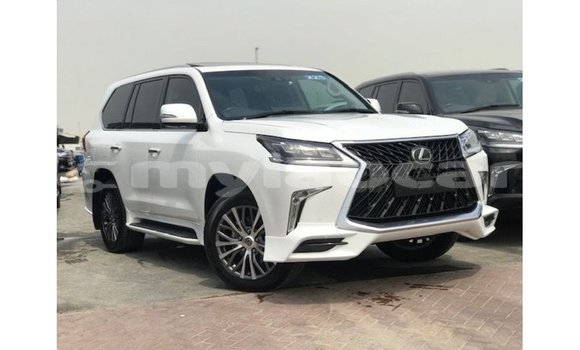 Buy Import Lexus LX White Car in Import - Dubai in Attapeu Province