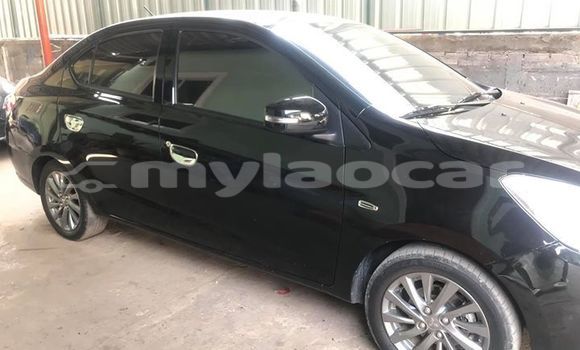 Buy Used Mitsubishi Attrage Black Car in Vientiane in Vientiane Province