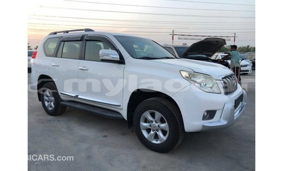 Buy Import Toyota Prado White Car in Import - Dubai in Attapeu Province Buy Import Toyota Prado White Car in Import - Dubai in Attapeu Province