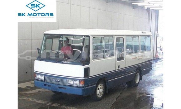 Buy Import Toyota Coaster White Car in Import - Dubai in Attapeu Province