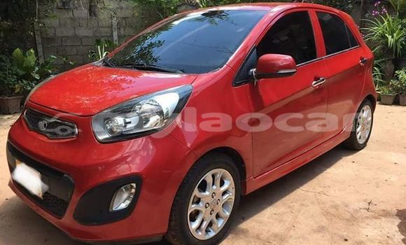Buy Used Kia Picanto Red Car in Vientiane in Vientiane Province