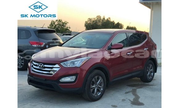 Buy Import Hyundai Santa Fe Red Car in Import - Dubai in Attapeu Province