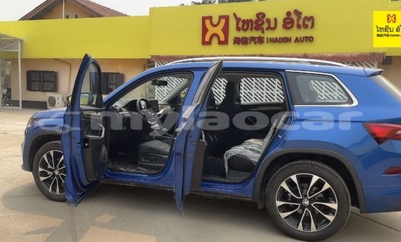 Buy Import Skoda Kodiaq Blue Car in Luang Prabang in Louangphabang Province Buy Import Skoda Kodiaq Blue Car in Luang Prabang in Louangphabang Province