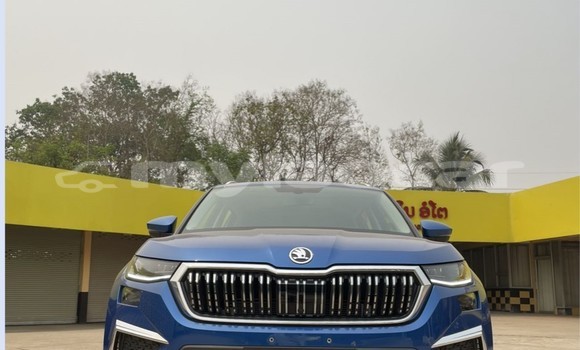 Buy Import Skoda Kodiaq Blue Car in Luang Prabang in Louangphabang Province Buy Import Skoda Kodiaq Blue Car in Luang Prabang in Louangphabang Province