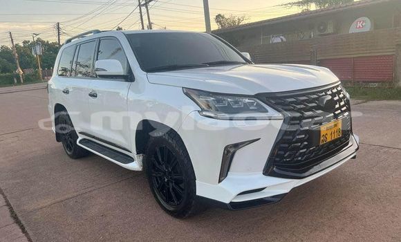 Buy Used Lexus LX 570 White Car in Vientiane in Vientiane Province Buy Used Lexus LX 570 White Car in Vientiane in Vientiane Province
