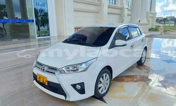Buy Used Toyota Yaris White Car in Vientiane in Vientiane Province Buy Used Toyota Yaris White Car in Vientiane in Vientiane Province
