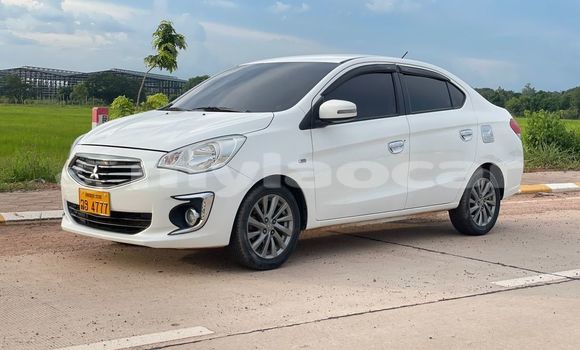 Buy Used Mitsubishi Attrage White Car in Vientiane in Vientiane Province Buy Used Mitsubishi Attrage White Car in Vientiane in Vientiane Province