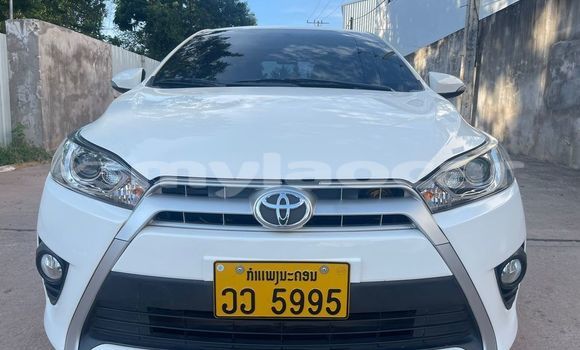Buy Used Toyota Yaris White Car in Vientiane in Vientiane Province Buy Used Toyota Yaris White Car in Vientiane in Vientiane Province